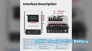Chargeur CC 700 W Batterie de démarrage 12 V