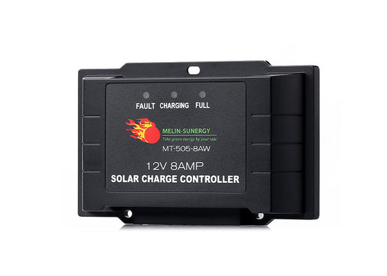 Bon prix 8A Contrôleur de charge solaire PWM intelligent IP65 Contrôleur de charge solaire étanche 12V en ligne