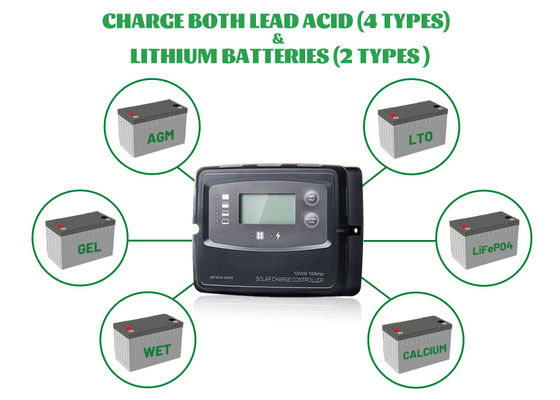 Bon prix Régulateur de charge solaire marine 20A intelligent à 5 étapes avec BMS Wake Up en ligne