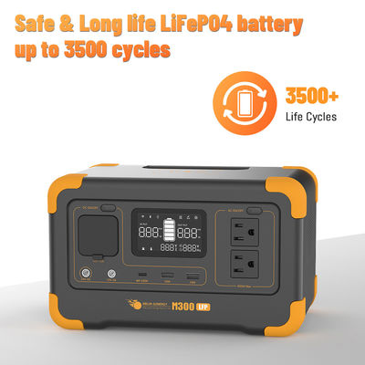 Bon prix Système d'énergie solaire portable avec une capacité de 288Wh 3500 recyclages et une garantie d'un an En ligne