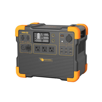 Générateur solaire portable à batterie au lithium 1536Wh avec 2 heures de temps de charge et un design léger de 18 kg