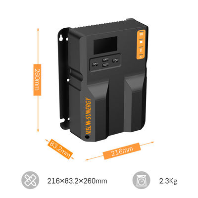 Bon prix Panneau solaire 40A MPPT Contrôleur de charge solaire 12V 24V avec minuterie et intégré Bluetooth en ligne