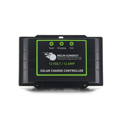 Bon prix Contrôleur de charge solaire IP67 étanche à l'eau 12A PWM avec taille compacte 104X65X23mm et protection contre la surcharge en ligne