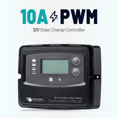 5 étapes IP22 / IP67 Smart PWM régulateur numérique d'énergie solaire pour 190W 12V Max.