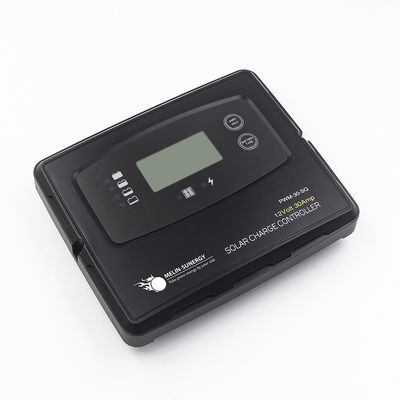 Régulateur de charge solaire numérique 30 ampères avec charge en 5 étapes et réveil BMS pour systèmes 12V 24V
