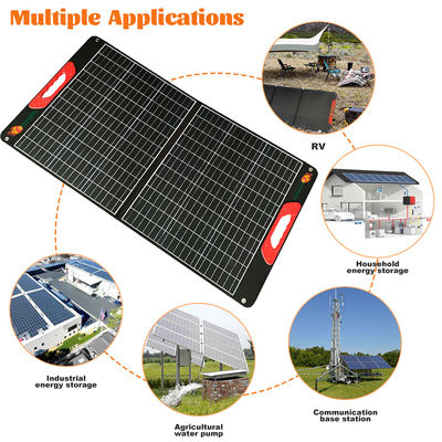 Bon prix Panneaux solaires pliants portatifs de camping de 120W légers 12 volts Panneaux solaires en ligne