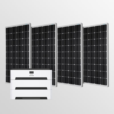 Bon prix 3150W LiFePO4 Système de stockage d'énergie solaire 6000 recycles avec une portée de courant photovoltaïque de 80A en ligne