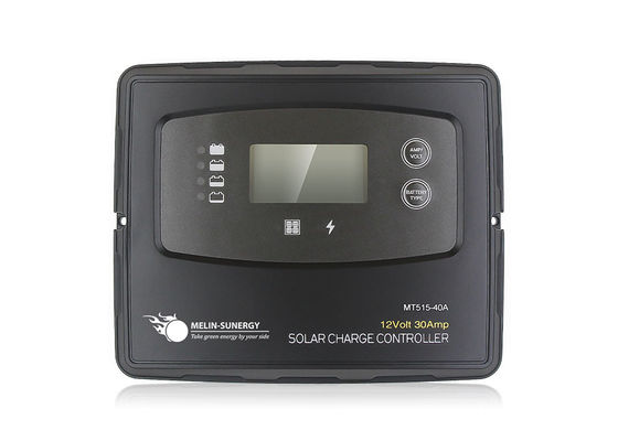 Contrôleur de charge solaire numérique PWM intelligent IP65 avec protection contre les surcharges pour batteries marines et caravanes