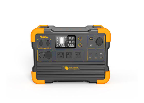 Générateur solaire à ions de lithium de 2000W 110V / 220V Protection multiple facile à transporter