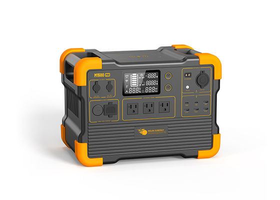 Générateur solaire portable à batterie au lithium UPS 2000W avec capacité de batterie de 1450Wh