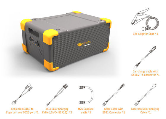 Bon prix Pack de batterie de générateur portable de 12V 26Kgs avec une garantie d'un an et une centrale solaire LiFePO4 de 3072Wh en ligne
