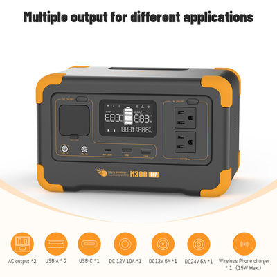 100W LFP batterie au lithium-ion Générateur solaire Stockage d'énergie solaire Options de puissance multiples