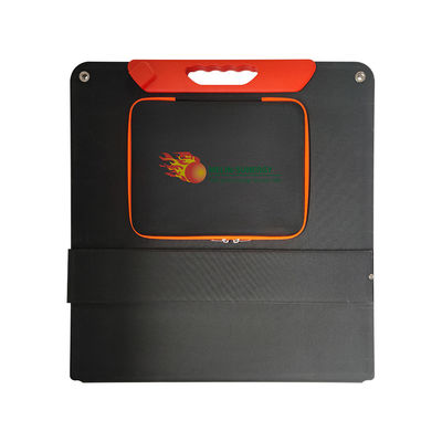 Panneau solaire pliable mono-cristallin portable de 120 W avec couvercle avant en ETFE