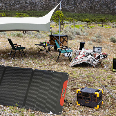 IP65 ETFE Panneaux solaires pliants portables 100W Chargeur solaire pliable léger