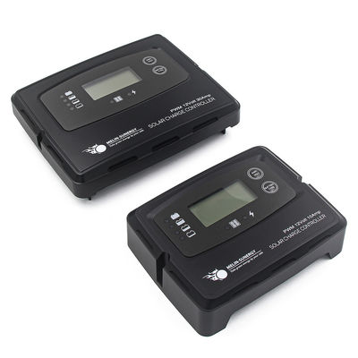 Bon prix Contrôleur de charge solaire numérique 15A noir avec écran LCD+LED et tension d'entrée maximale de 50V pour les systèmes 12V 24V en ligne