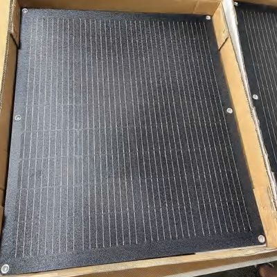 Panneau solaire semi-flexible de 12 V, pliable, de 100 watts, pour véhicule de campagne
