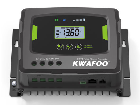 Contrôleur de charge solaire 24v 12v 50 ampère mppt Max.
