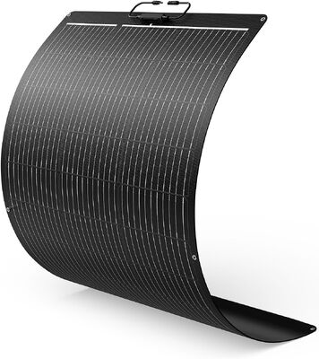 qualité panneau solaire semi-flexible de 100W, panneaux solaires photovoltaïques flexibles pour caravanes, camping-cars, bateaux, camionnettes usine